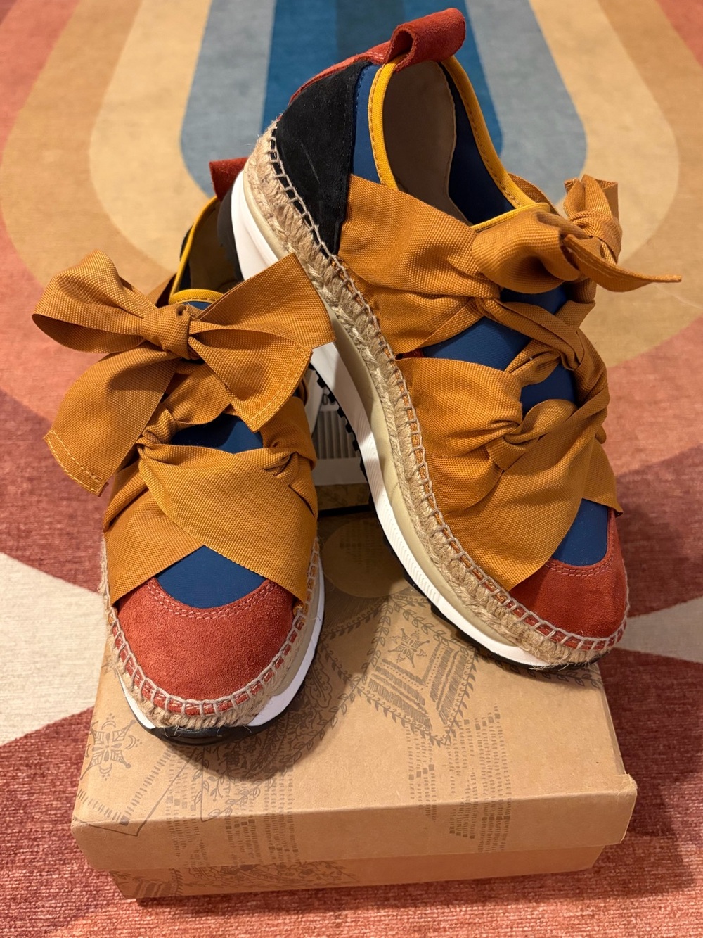 Free People Chapmin Espadrille platform Sneaker
